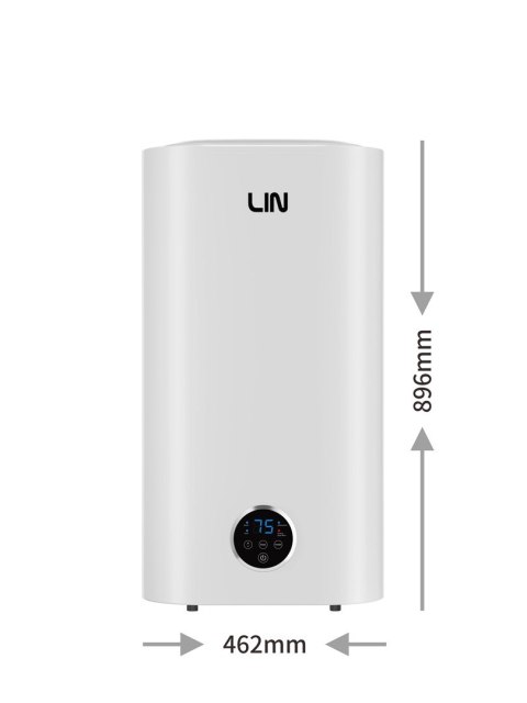 Bojler elektryczny LIN LIFVD1SMWH 50L UNIVERSAL szary