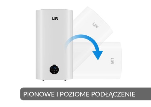 Bojler elektryczny LIN LIFVD1SMWH 50L UNIVERSAL szary