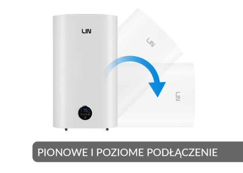 Bojler elektryczny LIN LIFVD1SMWH 80L UNIVERSAL biały WiFi