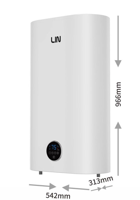 Bojler elektryczny LIN LIFVD1SMWH 80L UNIVERSAL biały WiFi