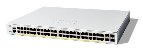 Cisco C1200-48P-4X łącza sieciowe Zarządzany L2/L3 Gigabit Ethernet (10/100/1000) Biały