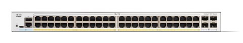 Cisco C1200-48P-4X łącza sieciowe Zarządzany L2/L3 Gigabit Ethernet (10/100/1000) Biały