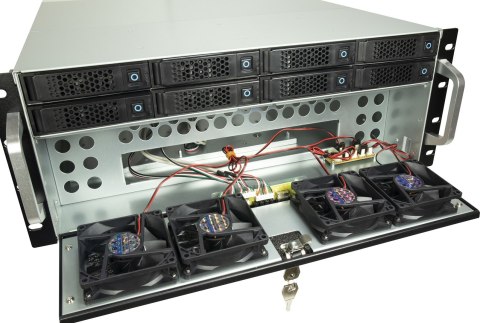 Inter-Tech 4U-4708 Rack Czarny