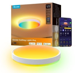 Lampa sufitowa LED Govee H60A6 15inch RGBICWW + RGBICWW, 4300lm, 2700K-6500K, 2.4GHz Wi-Fi + Bluetooth