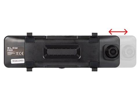 BLOW REJESTRATOR VIDEO BLACKBOX DVR F620 CARPLAY ANDROID AUTO LUSTERKO + KAMERA TYŁ