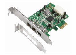 Dawicontrol DC-FW800 FireWire PCIe Hostadapter adapter IEEE 1394/Firewire