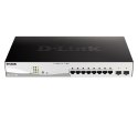 Switch D-Link DGS-1210-10MP Zarządzany L2 Gigabit Ethernet (10/100/1000) PoE Czarny