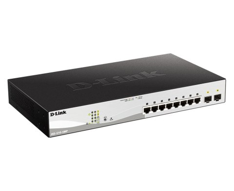Switch D-Link DGS-1210-10MP Zarządzany L2 Gigabit Ethernet (10/100/1000) PoE Czarny