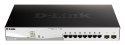 Switch D-Link DGS-1210-10MP Zarządzany L2 Gigabit Ethernet (10/100/1000) PoE Czarny