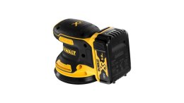 Szlifierka mimośrodowa DeWALT DCW210N akumulatorowa XR 18V 12000 OPM Czarny, Żółty