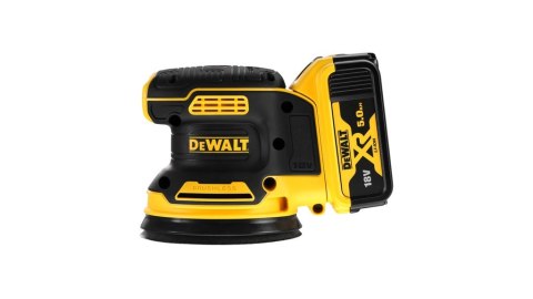 Szlifierka mimośrodowa DeWALT DCW210N akumulatorowa XR 18V 12000 OPM Czarny, Żółty