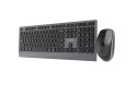 GEMBIRD BEZPRZEWODOWY ZESTAW KLAWIATURY + MYSZ DUAL MODE, 2.4 GHZ + BT, SLIM, UKŁAD US, KOLOR CZARNY