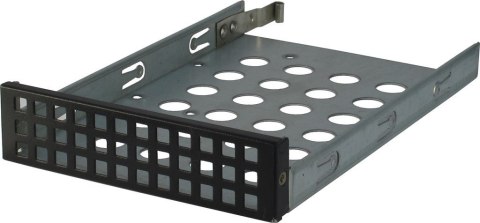 Inter-Tech 2U-20255 Rack Czarny, Stal nierdzewna