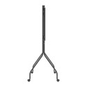 MACLEAN STAND POD TV STAND / WÓZEK DO TV MACLEAN, NA KÓŁKACH, 37-80", MAX. OBCIĄŻENIE 50KG, MAX. VESA 600X400, CZARNY, MC-180