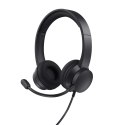 Zestaw słuchawkowy Trust HS-260 ENC Black