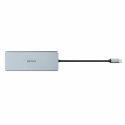 DICOTA D32065 huby i koncentratory USB 3.2 Gen 1 (3.1 Gen 1) Type-C Srebrny