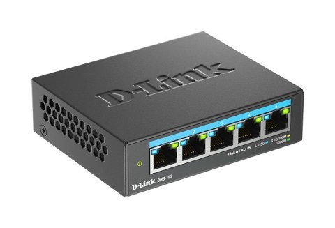 5-portowy wielogigabitowy przełącznik biurkowy D-Link 2,5G - niezarządzalny - L2 - 2.5G Ethernet (100/1000/2500)