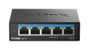 5-portowy wielogigabitowy przełącznik biurkowy D-Link 2,5G - niezarządzalny - L2 - 2.5G Ethernet (100/1000/2500)
