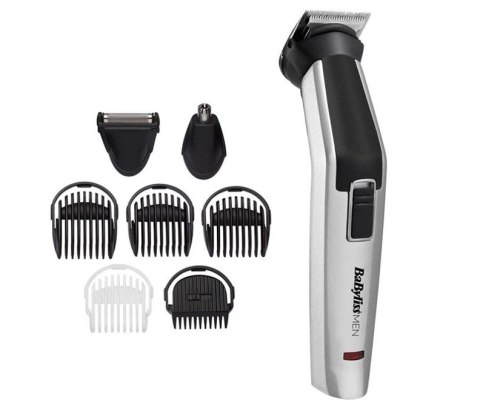 BaByliss 8-in-1 Titanium Srebrny, Czarny