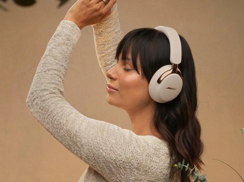 Bose 890101-0500 słuchawki/zestaw słuchawkowy Bezprzewodowy Opaska na głowę Połączenia/muzyka Bluetooth Piaskowy