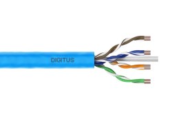 Digitus DK-1614-A-VH-1 kabel sieciowy Niebieski 100 m Cat6a U/UTP (UTP)