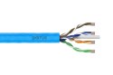 Digitus Kabel instalacyjny kat.6A, U/UTP, Dca, AWG 23/1, LSOH, 500m, niebieski, szpula