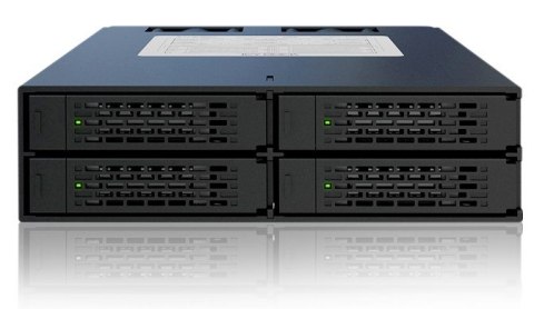 Panel nośny Icy Dock MB994SP-4SB-1, 13.3 cm (5.25"), 2.5", Aluminium, Metal, CE, REACH
