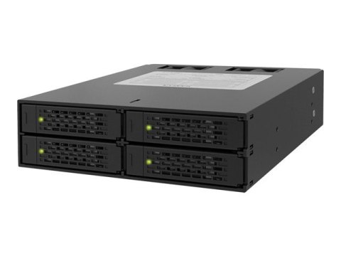 Panel nośny Icy Dock MB994SP-4SB-1, 13.3 cm (5.25"), 2.5", Aluminium, Metal, CE, REACH