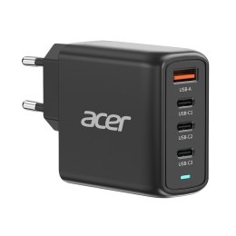 Acer ZL.ADTCC.00L ładowarka do urządzeń przenośnych Uniwersalne Czarny Prąd przemienny Szybkie ładowanie Wewnętrzna