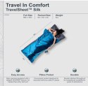 Cocoon TravelSheet Śpiwór prostokątny Bawełna Niebieski
