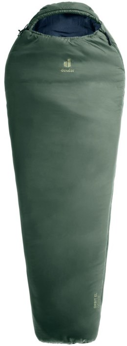Deuter Orbit EL 0C/32F Dorosły Śpiwór typu mumia Tkanina, Polietylenosulfon (PES), Ripstop Zielony