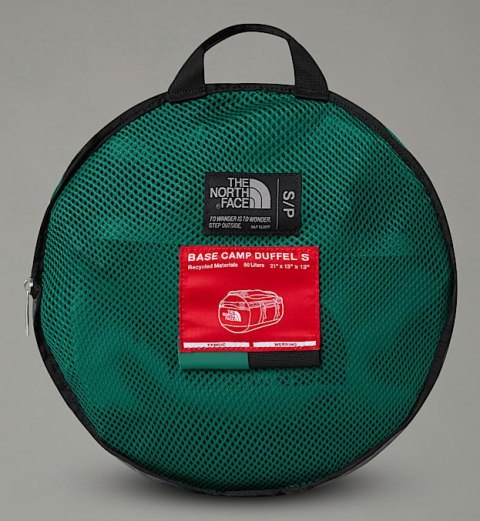 The North Face OS sportowa torba 50 l Nylon, Poliester Czarny, Zielony