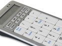 BakkerElkhuizen S-board 840 Numeric klawiatura numeryczna PC USB Jasny Szary, Biały