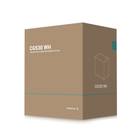 DeepCool CG530 WH Midi Tower Biały