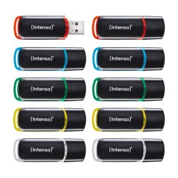 Intenso 3511561 pamięć USB 8 GB USB Typu-A 2.0 Czarny, Czerwony, Zielony, Przezroczysty, Żółty, Niebieski