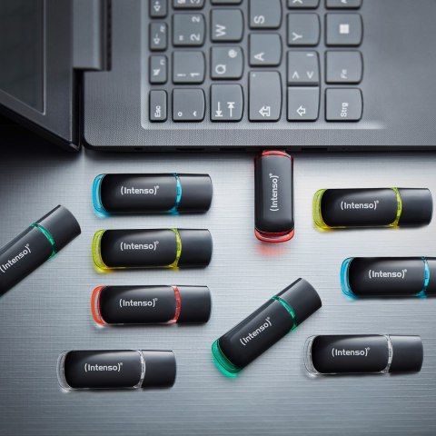 Intenso 3511561 pamięć USB 8 GB USB Typu-A 2.0 Czarny, Czerwony, Zielony, Przezroczysty, Żółty, Niebieski