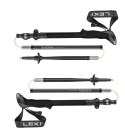 Kije trekkingowe LEKI Sherpa FX 120-140cm, czarne