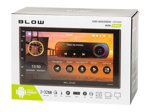 BLOW RADIO AVH-9930 2DIN 7" GPS ANDROID