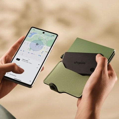 Chipolo POP & CARD Osobisty Inteligentna karta Finder Czarny
