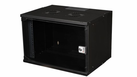 Equip EWM-07-5440-B stojak 7U Szafa wisząca Czarny