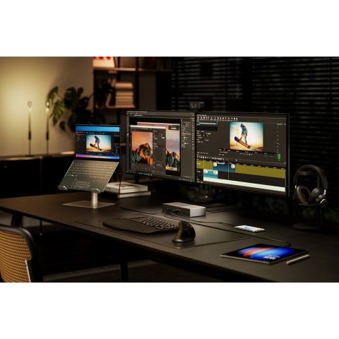 Kensington Stacja dokująca SD5000T5 EQ Thunderbolt 5 z potrójnym 4K i PD 140 W — Windows/macOS
