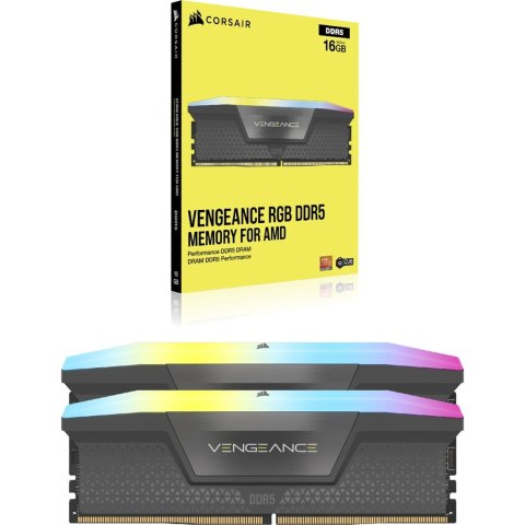 Corsair Vengeance RGB CMH16GX5M2B5600Z40 moduł pamięci 16 GB 1 x 16 GB DDR5 5600 MT/s 288-pin DIMM