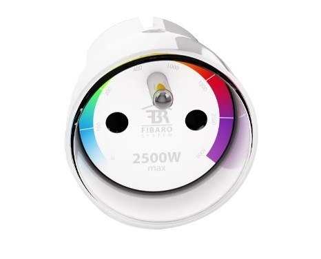 Fibaro FIBEFGWPF-102-5 adapter wtyczek zasilających Typu F Biały