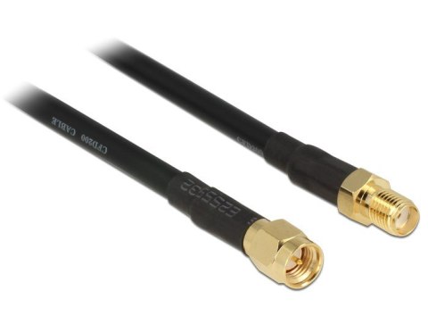 Antena Przedłużacz kablowy Delock CFD200 - 15 m - czarny