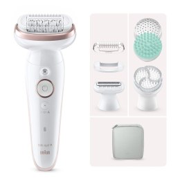Depilator Braun Silk-épil 9 SkinSpa 9-080 (40 pęset) White/Rose gold