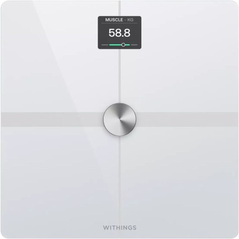 Elektroniczna waga osobowa Withings Body Smart, 200 kg, dokładność 50 g, kolor Biały