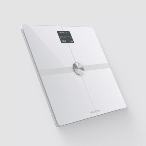 Elektroniczna waga osobowa Withings Body Smart, 200 kg, dokładność 50 g, kolor Biały