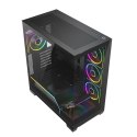 MODECOM OBUDOWA VOLCANO STELLAR PLUS ARGB MIDI 5F BLACK