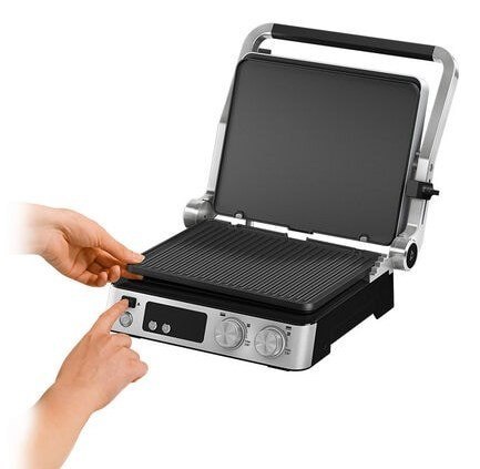 BRAUN MultiGrill 7 Kontaktowy grill CG 7044 z płytkami grillowymi, do smażenia i waflowymi