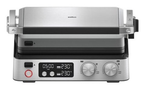 BRAUN MultiGrill 7 Kontaktowy grill CG 7044 z płytkami grillowymi, do smażenia i waflowymi